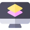 computadora animada