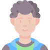 Persona joven animada